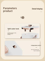 Humidificador USB De Gran Capacidad Con Luz Nocturna Y Aromaterapia Mute Para Dormitorio Y Oficina Doble Nubosidad Y Volumen - details 9