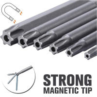 Juego De 11 Piezas De Puntas De Destornillador Magnéticas De 1/4" Hexagonal Tamper Proof Torx Y Planas F1FC Alta Calidad Para Perforación - details 15