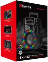 Xtrike Me Dream My Life Altavoz Inalámbrico, Retroiluminado, SK-653, Negro - details 0