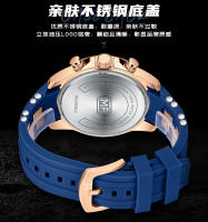 Reloj De Deporte Para Hombre MINI FOCUS Reloj De Cuarzo Impermeable Con Pantalla Grande Y Luminoso Correa De Silicona Resistente Al Choque Y Con Calendario - details 11
