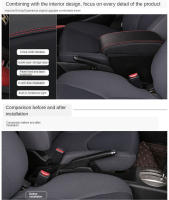 Caja De Apoyabrazos Para Suzuki Jimny JB74 2018-2023 Accesorios De Interior PU Cuero / Plástico ABS Caja De Almacenamiento Retrofits - details 3