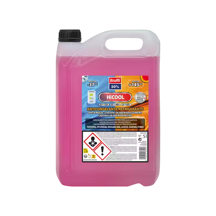 Krafft Anticongelante Refrigerante HiCOOL 50%  5L - 1