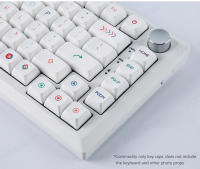 Keycaps De PBT 127 Teclas Tema Neón XDA Perfil ISO Para Teclado Mecánico RGB Compatible Con Cherry MX Switch Layout Inglés Y Coreano - details 2