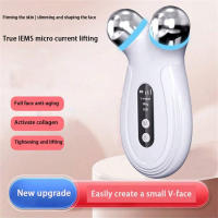 Instrumento De Belleza Micro Corriente Facial Elevación Rejuvenecimiento Tensión Rostro Hogar Marca AXH Fuente De Alimentación Batería Recargable - details 3