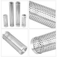 Tubo De Fumador De Acero Inoxidable Perforado Para BBQ Filtro De Malla Herramienta De Cocción a Calor Y Frío Espices Ahumadas - details 4