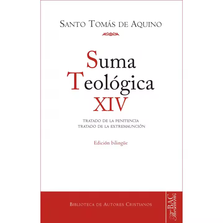 Libro SUMA TEOLOGICA XIV 3 Q 84 90 SUP Q 1 33. Editorial BIBL.AUTORES CRISTIANOS Año 2022 Autor SANTO TOMÁS DE AQUINO ISBN 9788422022428 - 1
