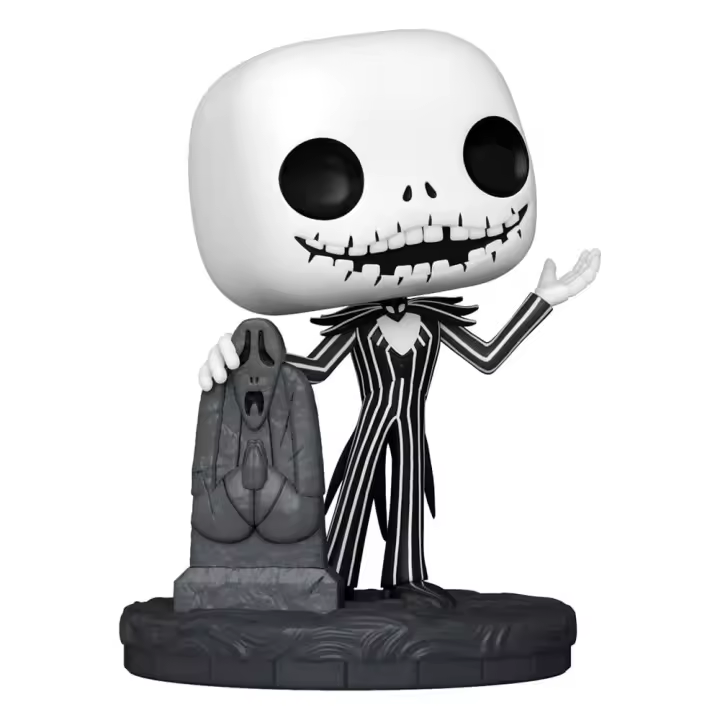 Funko Pesadilla Antes de Navidad Figura Pop! Disney Vinyl Jack W/gravestone 9 Cm - 1