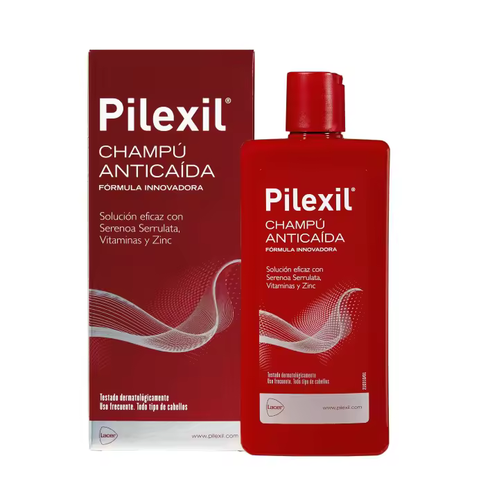 Pilexil Champú Anticaída 300 ml | Frena la pérdida del cabello y normaliza su ciclo | Uso frecuente | Para hombres y mujeres - 1