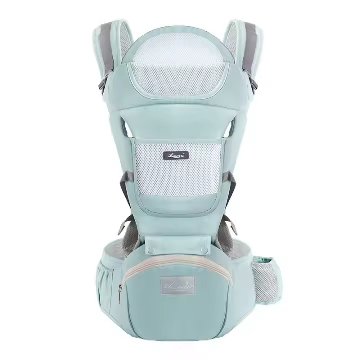 Pequeños, para todas las instalaciones, portabebés ergonómico, mochipa para bebés con Manos gratis, de 7 to 45 Libras - 1