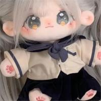 Muñeca De Algodón Rosa De 20cm Juguete De Peluche Kawaii Para Niñas Muñeca Personalizable Para Fiestas De Cumpleaños DIY Cosplay Unisex - details 14