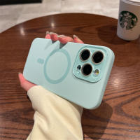 Funda De Silicona Líquida Magnética Para iPhone 13 12 14 15 pro Max Con Carga Inalámbrica Magsafe Y Protección De Cámara Lujo - details 6