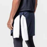 Nuevos Shorts Cortos Para Hombre Verano 2024 2-en-1 Casual Street Fitness Entrenamiento Secado Rápido Transpirable Running Shorts - details 21