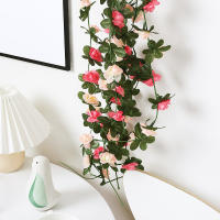 Vine Artificial De 250CM Con Flores De Rosa Silken Para Decoración De Boda Navidad Hogar Y Jardín Centros De Mesa Y Arco De Novia - details 4
