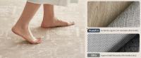 SONGMICS HOME Alfombra, 61 x 92 cm, Alfombra Antideslizante, Decoración del Hogar, para Salón, Dormitorio, Lavable a Máquina, Estilo Moderno, Beige Capuchino - details 1