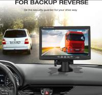 Monitor De Coche HD 7 Pulgadas Pantalla TFT LCD 1024X600 Con Cámara Trasera Para Seguridad Doméstica CCTV 12V/24V Pantalla Retrovisor - details 0