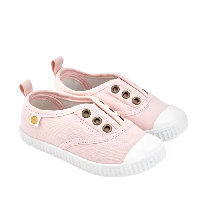 Zapatillas Loneta WATERLEMON Rosa Sin Cordones - 1