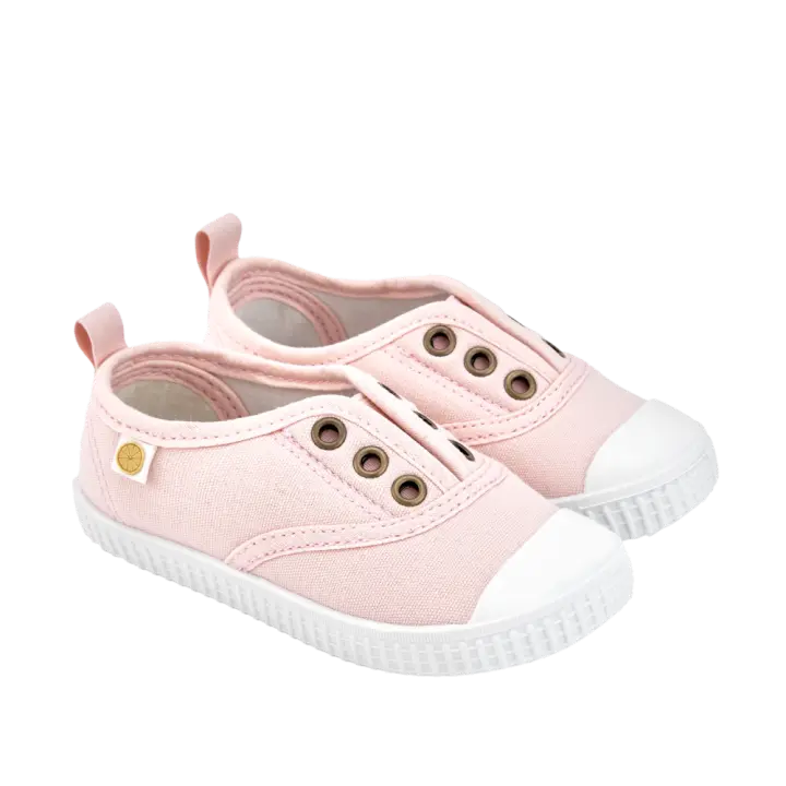 Zapatillas Loneta WATERLEMON Rosa Sin Cordones - 1