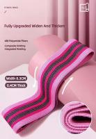 3Pcs Bandas De Resistencia De Tela Para Glúteos Y Piernas Ejercicio De Squat Y Estiramiento Adecuado Para Gimnasio Y Yoga Equipamiento De Fitness - details 4