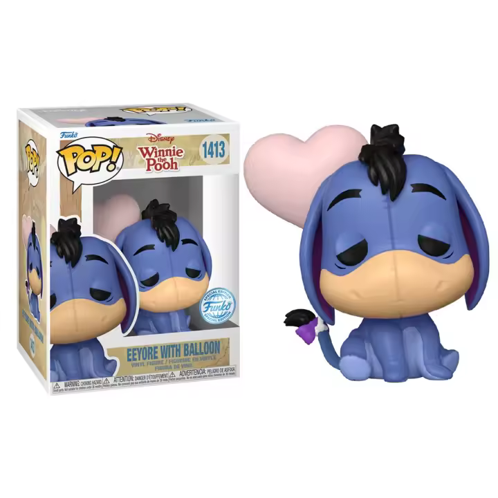 FUNKO POP! WINNIE THE POOH – IGOR CON GLOBO, 76706, Nº1413, TIENDA CON LICENCIA OFICIAL - 1