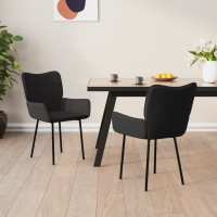 vidaXL Sillas de comedor 2 unidades terciopelo en color Verde oscuro/Gris claro/Amarillo y más | cómodas modernas ergonómicas para comedor cocina salón hogar - details 3