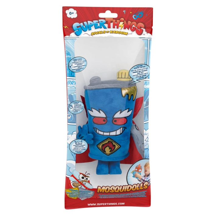 Peluche Mosquidolls Superthings 20Cm (Con Protección Antimosquitos) - Modelos surtidos (Berjuan 50420)