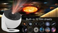 Proyector De Galaxia LED Luz Nocturna Estrellada 360° Giratorio Planetario Lámpara De Ambiente Para Decoración De Habitaciones Regalo Para Niños Y Niñas - details 8
