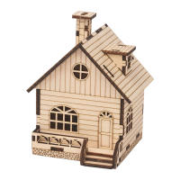Caja De Música De Madera DIY Para Niños 2024 Puzzle 3D De Reloj Y Pluma Musical Caja De Desafío Geométrico Unisex - details 7