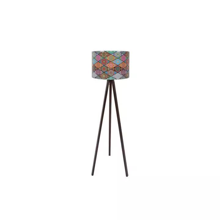 Lámpara de pie WELLHOME con Estructura de MDF color Multicolor - 1