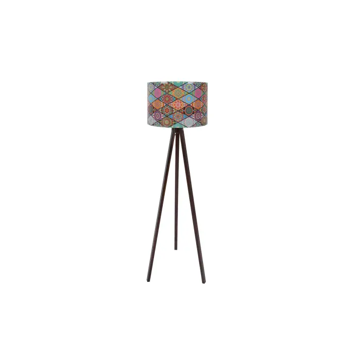 Lámpara de pie WELLHOME con Estructura de MDF color Multicolor - 1