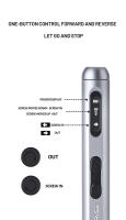 Juego De Destornilladores Eléctricos De Precisión 51 En 1 Multifuncional Con Recarga Rápida Y Bits Magnéticos Para iPhone Laptop Watch PC Herramienta Eléctrica Para DIY En El Hogar - details 4