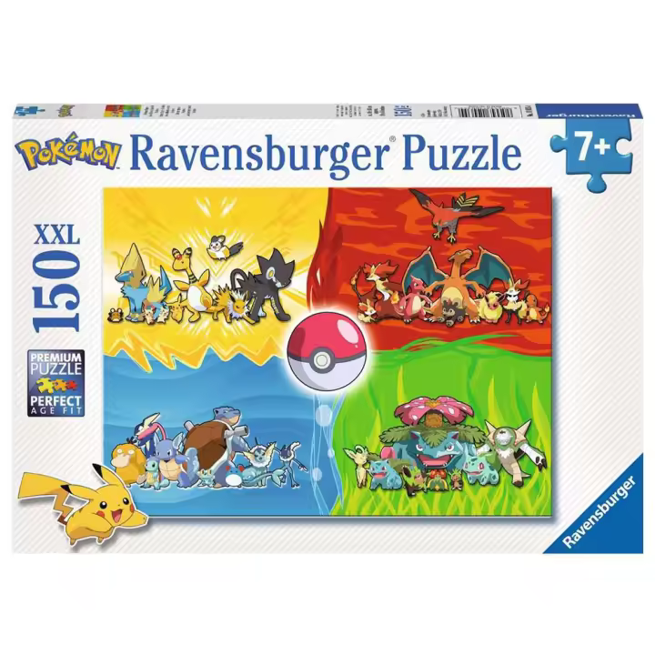 Puzzle Pokémon 150 Piezas XXL, Ravensburger, 10035 - 1