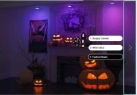 Luz Nocturna LED RGB 12 Colores Con Control Remoto Inalámbrico Y Carga Type-C Para Decoración De Halloween Y Navidad Luz De Armario - details 0