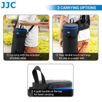 Estuche Para Lente De Zoom JJC Grande Y Grueso Para Cámara Compatible Con Nikon 180-600mm 600mm F6.3 Sony 200-600mm Con Sombrilla Inversa Y Convertidor Telémetro. Material Polyester. Ajustable. Zipper. Impermeable. - details 3