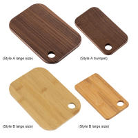 Pequeño Tablero De Cortar Portátil Con Agujero Reutilizable Multipropósito Para Camping Y Cocina Suministros De Madera/Bambú - details 5