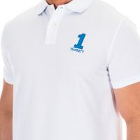 Hackett London-Polo Manga Corta con cuello de solapa HM561791 para Hombre