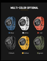 Reloj Deportivo SMAEL Para Hombres Multifuncional Con Alarma Pantalla De Silicona Azul Luz De Alarma Digital Reloj De Pulsera Joven - details 11