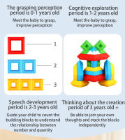 Juguetes Educativos Para Niños Bloques De Construcción Creativos Pyramide Plegable Con Música Material Plástico Sin Batería - details 5