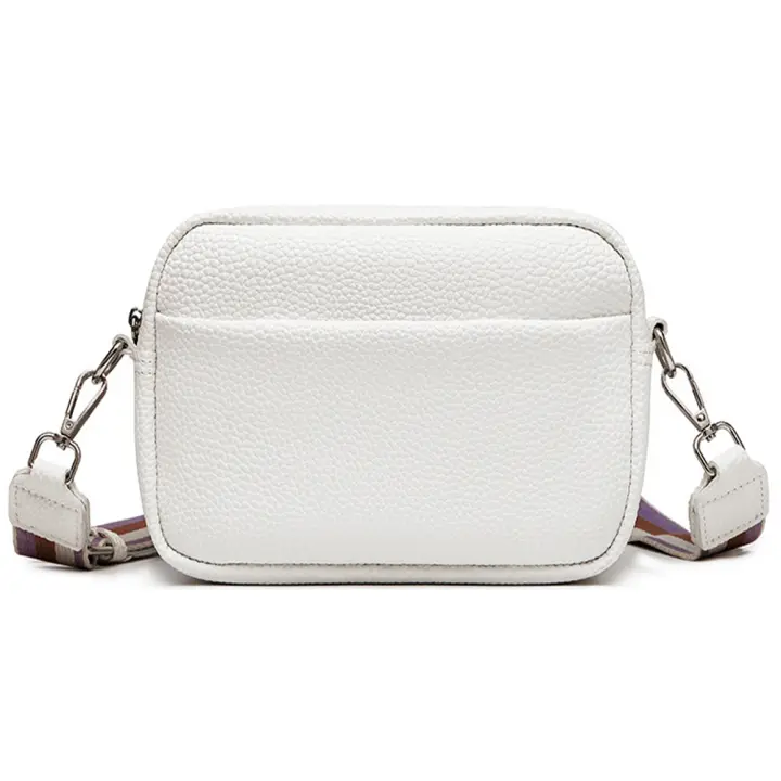 Ancha Bolso de cuero del pecho de la PU Bodybag Bolso de hombre de las mujeres - 1