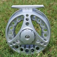 Carrete De Pesca Al Fly Sougayilang CNC Machined Aluminio Cuerpo Acero Inoxidable Eje Principal Knob Antideslizante 5/6 Pesca - details 30