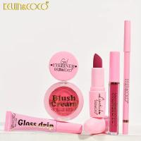 Set de Maquillaje Todo en Uno KEVIN & COCO,Delineador de Labios, Brillo Mate, Lápiz Labial, Delineador de Ojos en Gel, Colorete en Crema & Brillo de Labios Líquido. - details 4