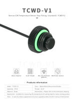 Sensor De Temperatura Barrow Con Conector G1/4'' Fitting Para Sistemas De Enfriamiento Por Enfriamiento Por Agua 10K 8mm(Short) 15mm(Long) Cable De 30cm TCWD-V1/TCWDL-V1 - details 8