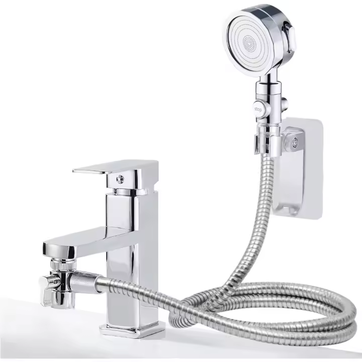 Juego de Teleducha para Ducha con Soporte de Ducha para Ducha de Mascotas - 1