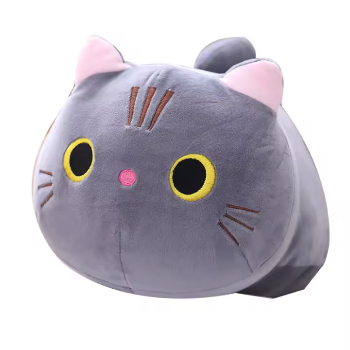 Cojín De Peluche Gato Lindo De 25 Cm Juguete De Peluche Animal Para Niñas Regalo De Cumpleaños Niños Juguete De Peluche Gato Kawaii - 1