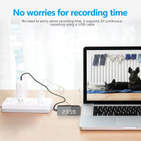 Cámara Mini Wifi HD 1080P Con Alarma Dual Y Monitoreo De Temperatura Para Seguridad Del Hogar Y Vigilancia De Bebés Monitor De Video - details 16