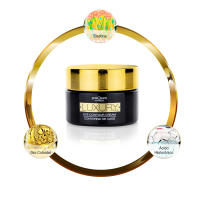 PostQuam - Crema Contorno Ojos Luxury Gold 24 K con Flakes de Oro - Crema Hidratante Antiedad para el Contorno de Ojos con Activos de Propiedades Reafirmantes y Tensoras - Reduce Visiblemente los Signos de Fatiga, Ojeras y Bolsas - 15 ml - details 0