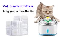 Filtro De Fuente Para Gatos Y Perros 4/8 Pack Sustitución Para Fuentecillo De Agua Para Mascotas Sistema De Filtro Cuadrado - details 0