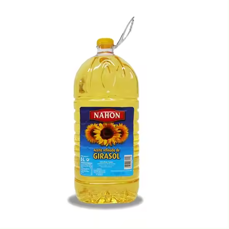 Aceite Girasol Nahon - Garrafa de 5 Litros - Aceite Refinado de Girasol - 1