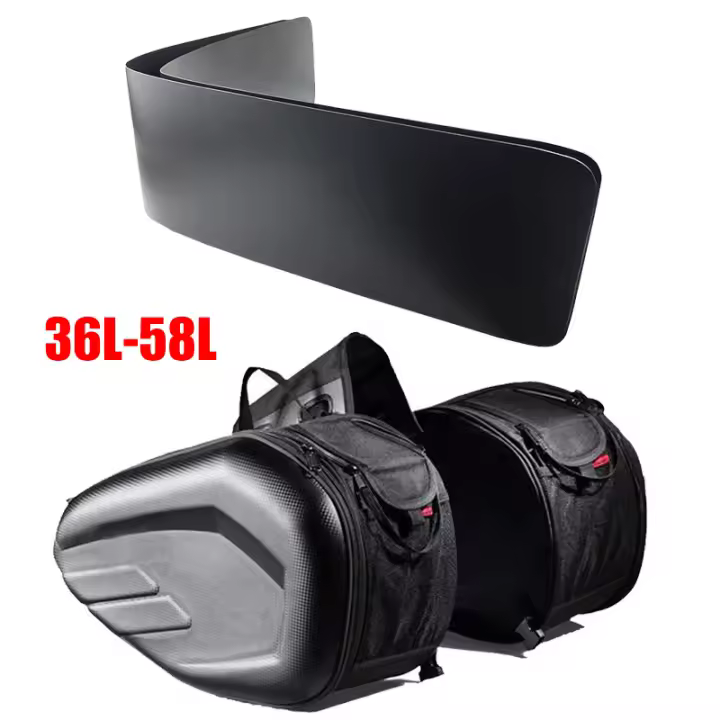 Nuevos Bolsas De Sillín Para Motocicleta Impermeables Con Ropa De Lluvia Y Plásticos Incluidos Bagaje De Carreras Moto Herramientas De Viaje - 1