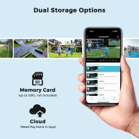 Cámara De Seguridad IP BESDER 15MP Wifi Exterior Con Pantalla Dual 10X Zoom Digital CCTV PTZ 8MP O-Kam pro Negro Y Gris - details 14