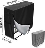 Funda para Camas Pleglables Impermeable, Funda Colchón Plegable, Funda Cama Plegable Antipolvo, Funda Camas Pleglables in Tela Oxford, Multifunción, 99x38x114CM - details 0